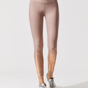 Beyond Yoga Ombré Alloy Metallic Leggings - NWT